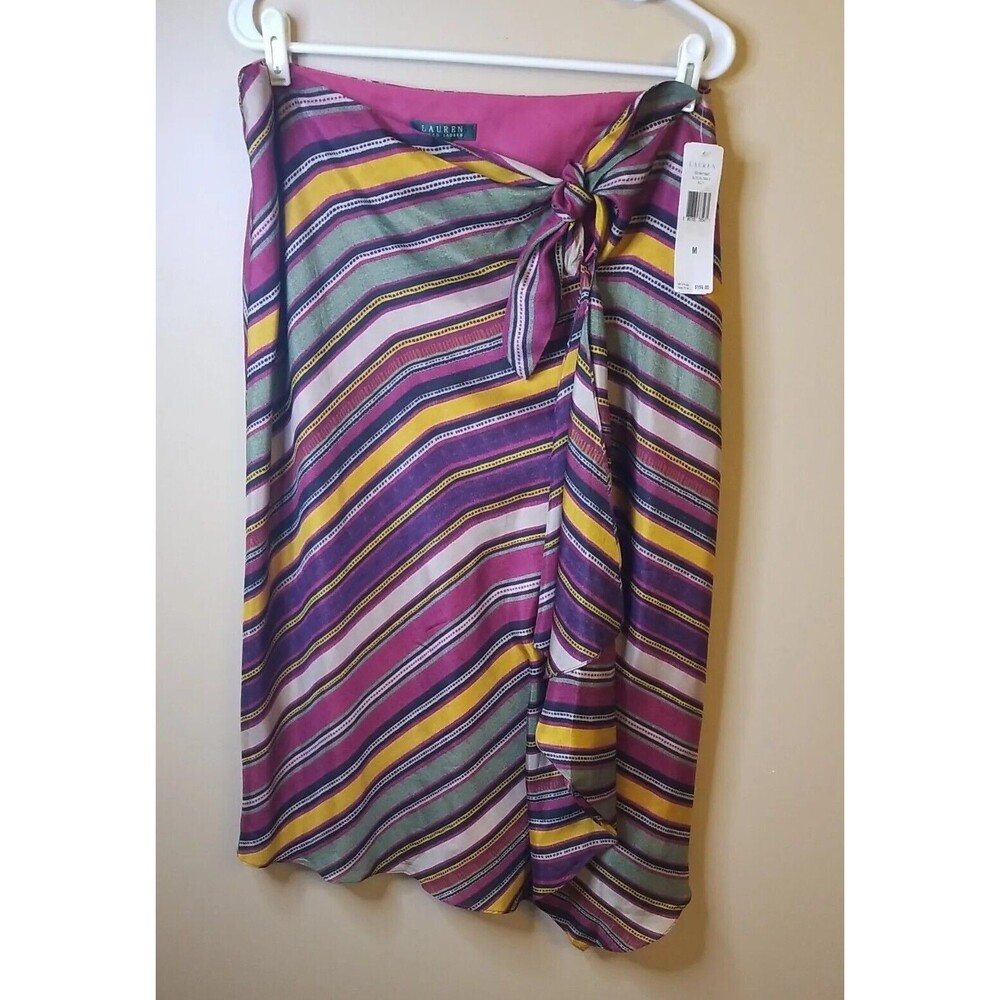 Lauren Ralph Lauren Silk Skirt Medium Retails $159.00